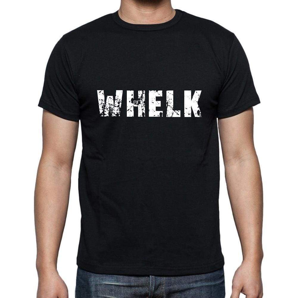 Whelk Mens Short Sleeve Round Neck T-Shirt 5 Letters Black Word 00006 - Casual