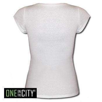 Womens T-Shirt One In The City Aline Short-Sleeve Top