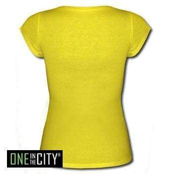 Womens T-Shirt One In The City Night And Day Short-Sleeve Top