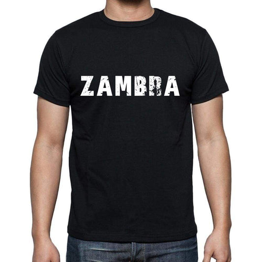 Zambra Mens Short Sleeve Round Neck T-Shirt 00004 - Casual