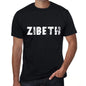 Zibeth Mens Vintage T Shirt Black Birthday Gift 00554 - Black / Xs - Casual